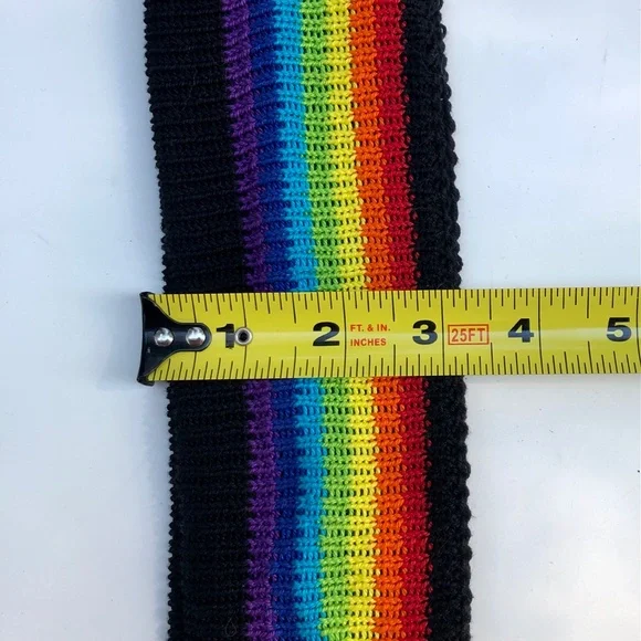 Rainbow knit purse - Picture 9 of 9
